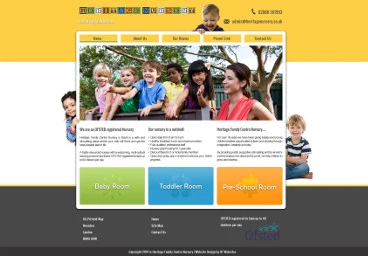 Children's nursery homepage