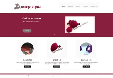 Smudge Digital homepage